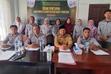 TACB Aceh Barat Tetap 3 Situs Baru Cagar Budaya