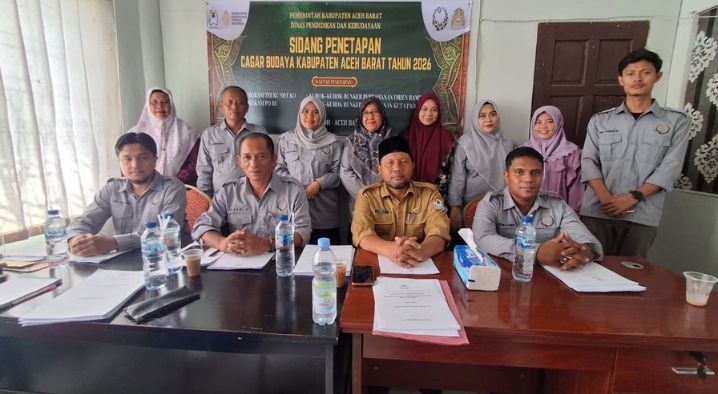 TACB Aceh Barat Tetap 3 Situs Baru Cagar Budaya