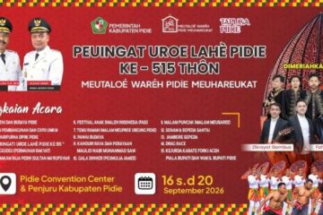 Rayakan Uroe Lahe ke-515, Pidie Siapkan Expo UMKM dan Pawai Budaya