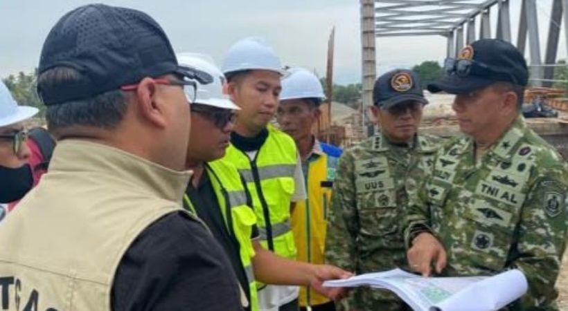 Pembangunan Jembatan Pante Lhong Capai 60 Persen
