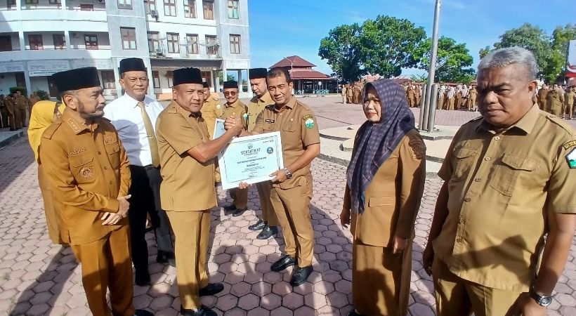 Predikat SAKIP Bireuen Naik Jadi B, Bupati Minta Pelayanan Terus Diperbaiki