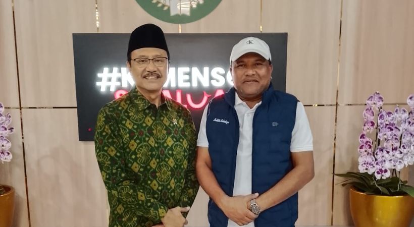 Perjuangkan Jadup Penyintas Banjir, Bupati Bireuen Temui Menteri Sosial