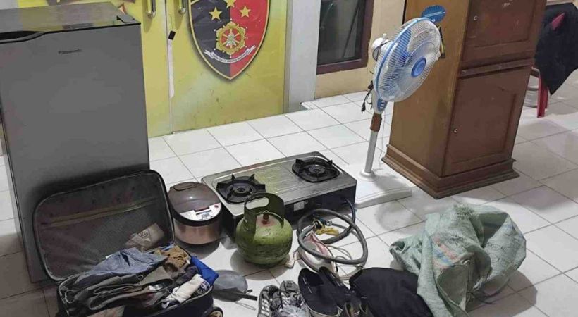 Pembobol 2 Rumah di Kajhu Curi Jaket, Kulkas hingga Pelek Mobil