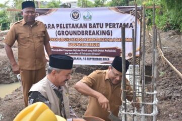 Bupati Bireuen Groundbreaking Pembangunan Kantor Kemenhaj