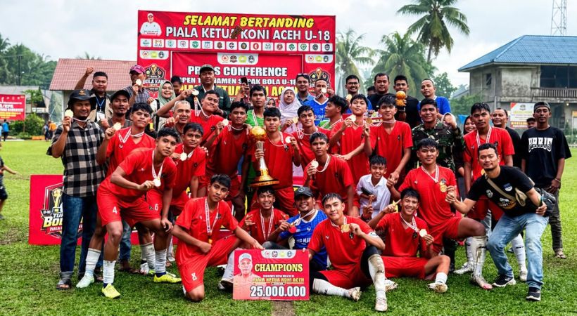 MAN 1 Pidie Juara Piala KONI Aceh U-18 2026