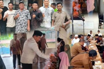 Maulid Nabi di Meunasah Tunong Dirangkai Santunan Anak Yatim