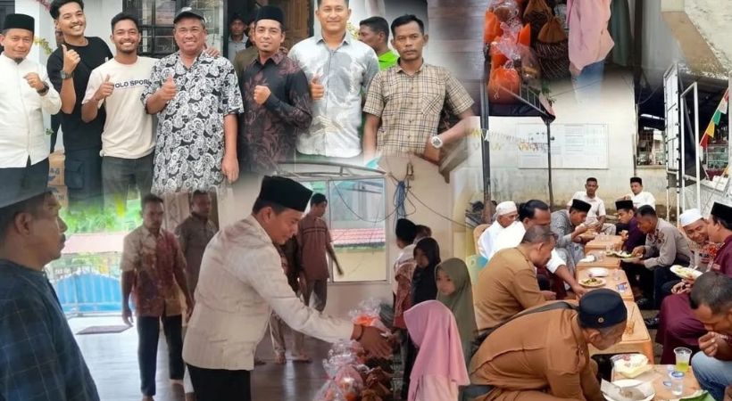Maulid Nabi di Meunasah Tunong Dirangkai Santunan Anak Yatim