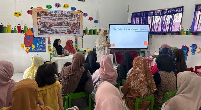 Tim Psikologi Unimal Dampingi Orang Tua Pahami Kesiapan Anak Masuk SD