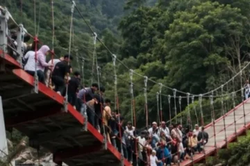 jembatan gantung pongpet