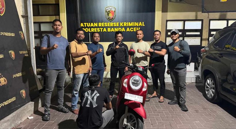 Dalih Ambil Paket, Sepeda Motor Teman Dekat Malah Digadaikan Rp6 Juta