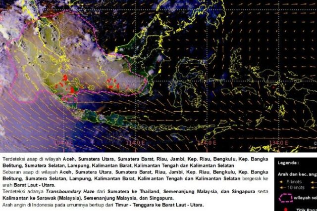 BMKG Konfirmasi Kabut Asap Karhutla Selimuti Aceh