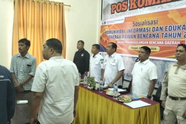 BPBD Bireuen Bekali 30 Gampong Pengetahuan Hadapi Risiko Bencana