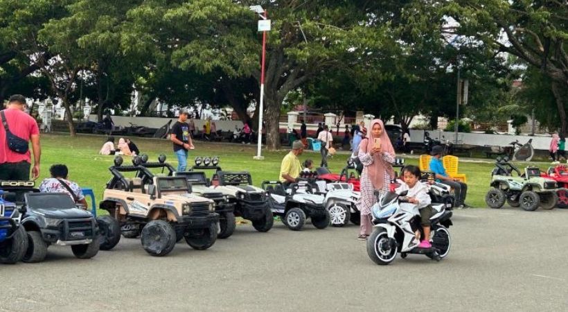 Blang Padang, Lapangan Hijau di Jantung Banda Aceh yang Tak Pernah Sepi