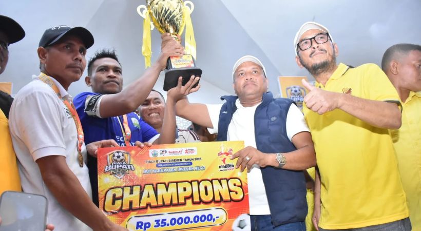 Jangka Juara Piala Bupati Bireuen 2026