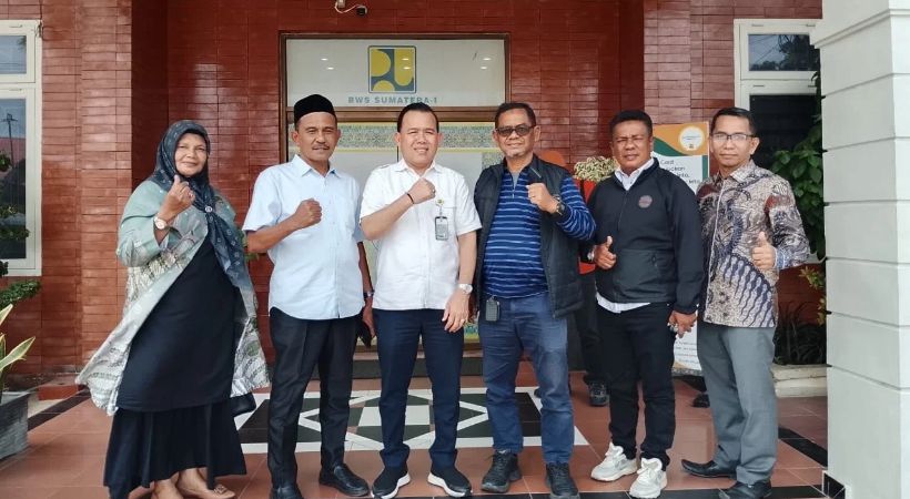 Sufyannur Temui DPRA dan BWS Sumatera I Bahas DAS Krueng Peusangan