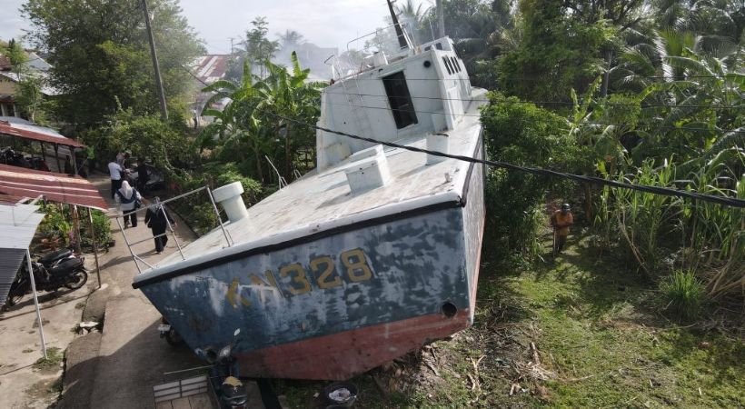 Disbudpar Banda Aceh Kenalkan Situs Kapal KPLP sebagai Wisata Edukasi Tsunami