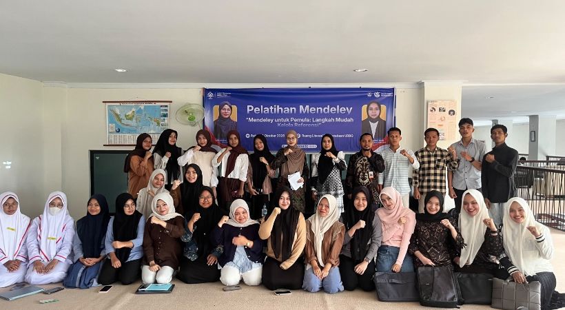 Perpustakaan UBBG Gelar Pelatihan Mendeley Untuk Mahasiswa