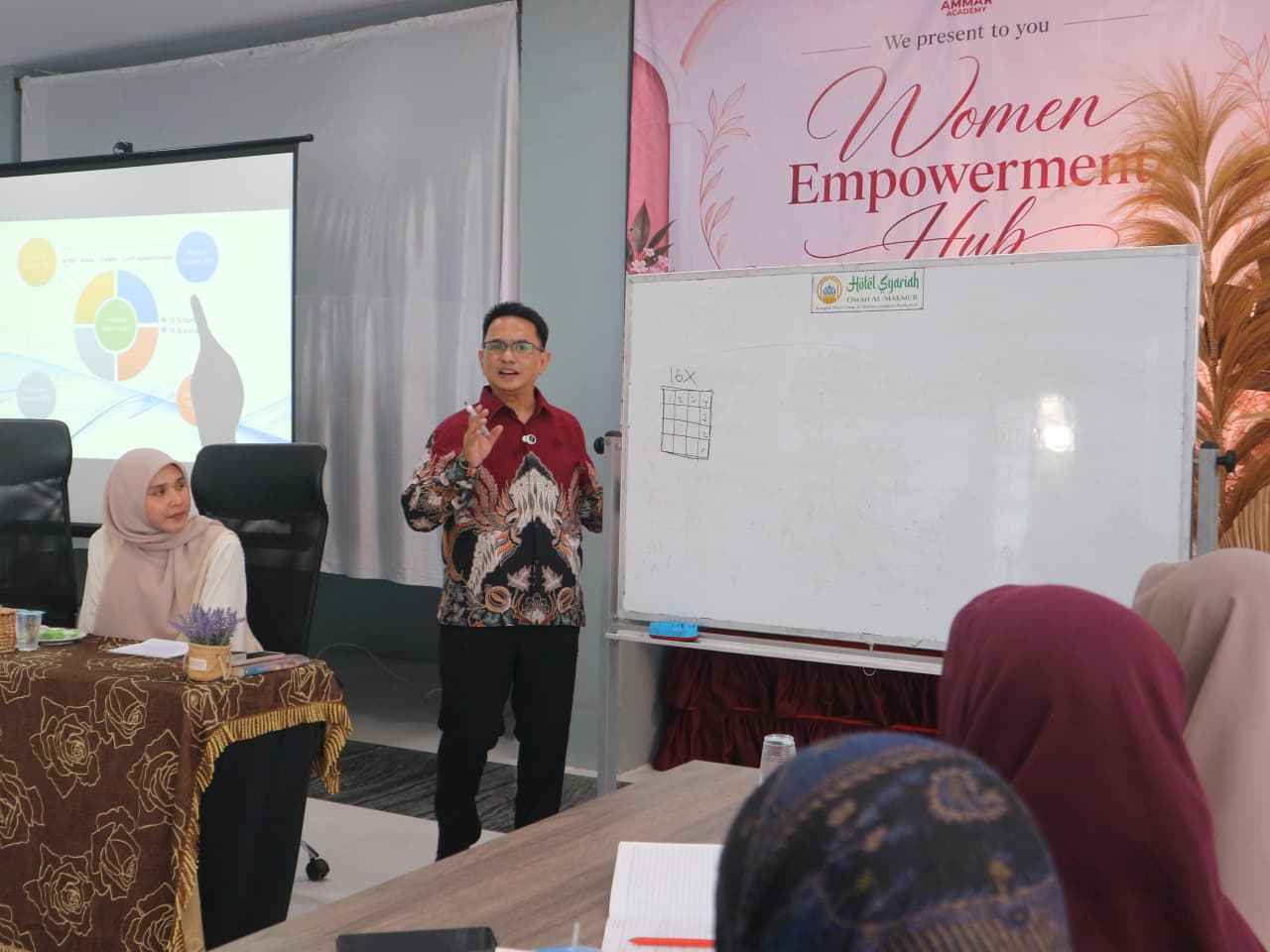 38 Perempuan Muda Banda Aceh Ikuti Program Penguatan Kepemimpinan Women Empowerment Hub Komparatif.ID, Banda Aceh– Sebanyak 38 perempuan muda di Banda Aceh mengikuti Women Empowerment Hub Batch 1, program pengembangan kapasitas yang digelar Ammar Academy untuk meningkatkan kemampuan kepemimpinan, komunikasi, kepercayaan diri, karakter, dan nilai spiritual. Program tersebut berlangsung selama empat pekan, mulai 27 September hingga 18 Oktober 2026. Ketua Panitia Women Empowerment Hub Batch 1, Jihan Latifah, S.E., mengatakan program tersebut dirancang sebagai ruang bagi perempuan muda untuk mengembangkan kemampuan sekaligus mengenali potensi diri.