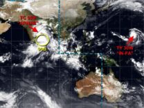 Bibit Siklon Tropis 90B Terdeteksi di Laut Andaman Utara Aceh