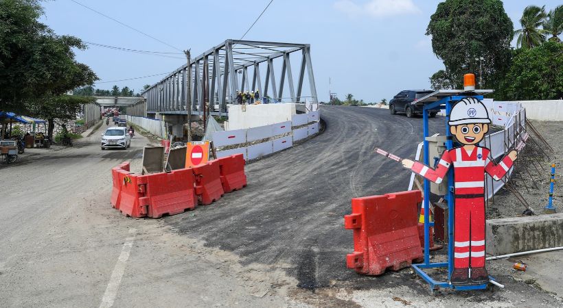 Hari Ini Jembatan Teupin Mane Dibuka untuk Fungsional Jalan