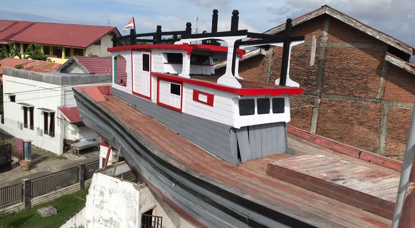 Kapal di Atas Rumah Lampulo, Saksi Bisu Tsunami yang Kini Jadi Wisata Edukasi