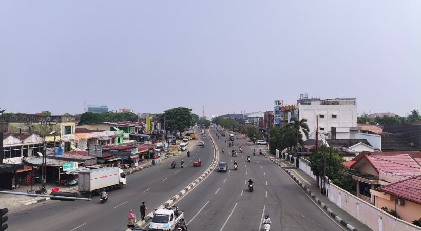 Langit Banda Aceh Tampak Berkabut, BMKG Deteksi Sebaran Asap