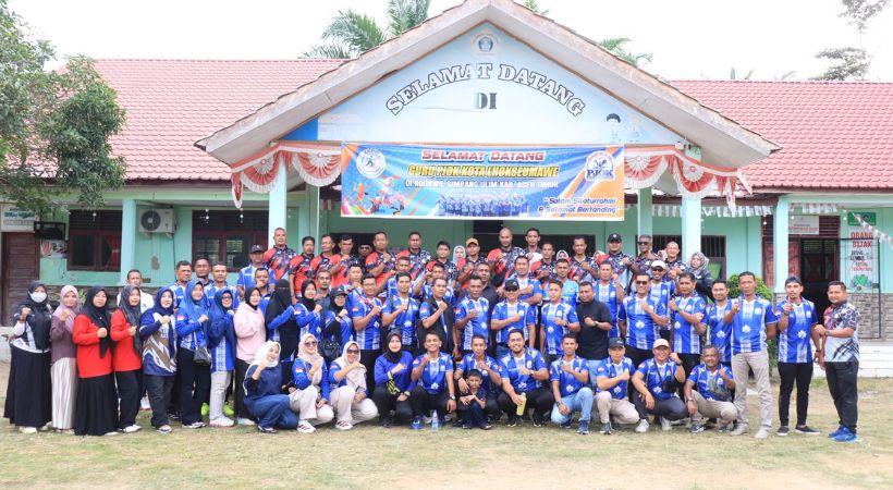 60 Guru PJOK Lhokseumawe Kunjungi Simpang Ulim